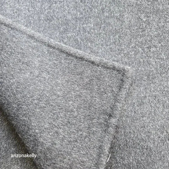 NWT Wool Blend Double Faced Overcoat in Graphite The Reset R Label XS - Picture 11 of 13